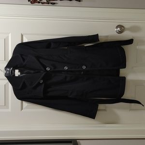 Merona Black Trench Coat